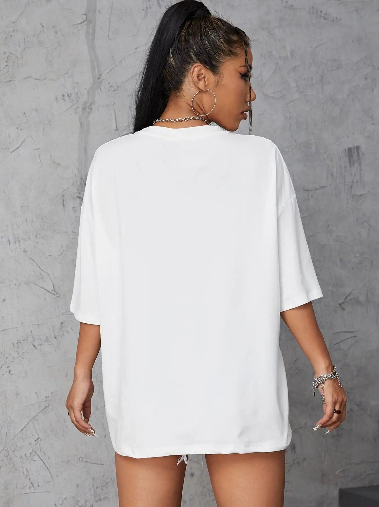 Oversize Breathable Cotton Short Sleeve Streetwear Shirt