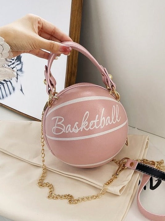 Shoulder Strap Spherical Basketball Bag