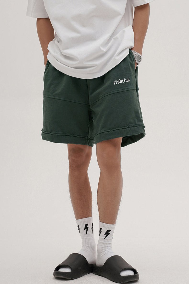 Casual Heavy Washed Shorts