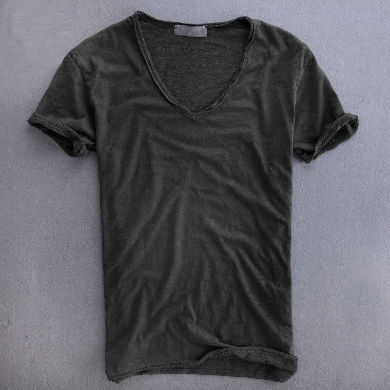 Plain Casual Cotton T-Shirt