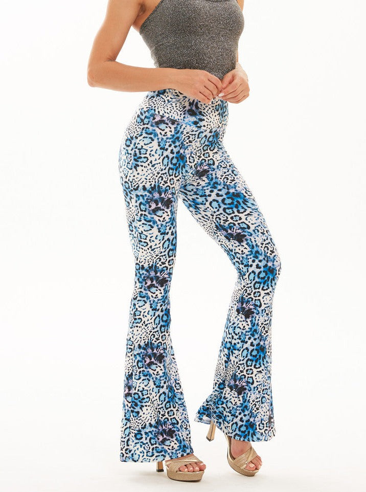 Casual Printed Tight-Fitting Pants