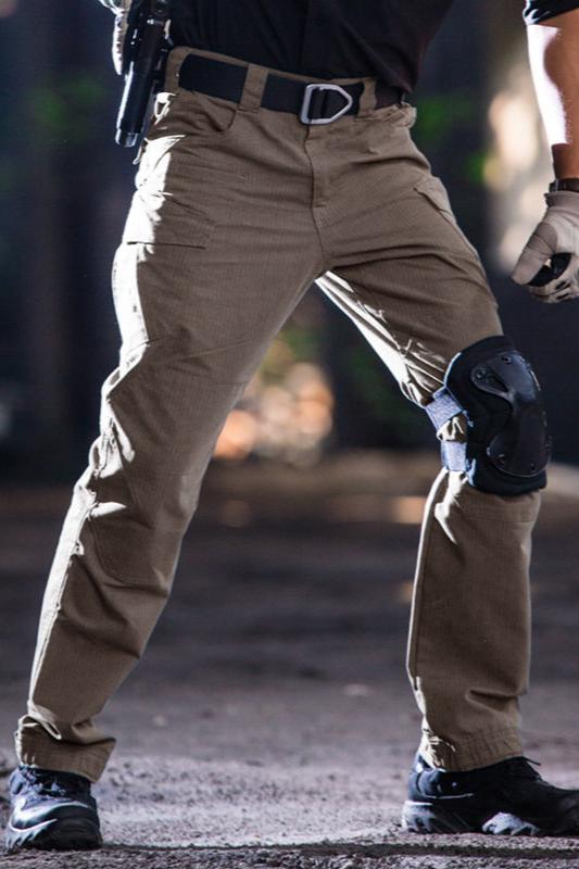 Men's Elastic Wear Resistant Military Straight Pants