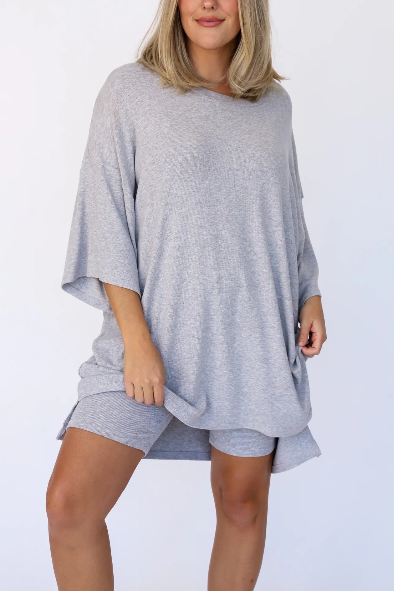 Lazy Shirt and Shorts Lounge Set