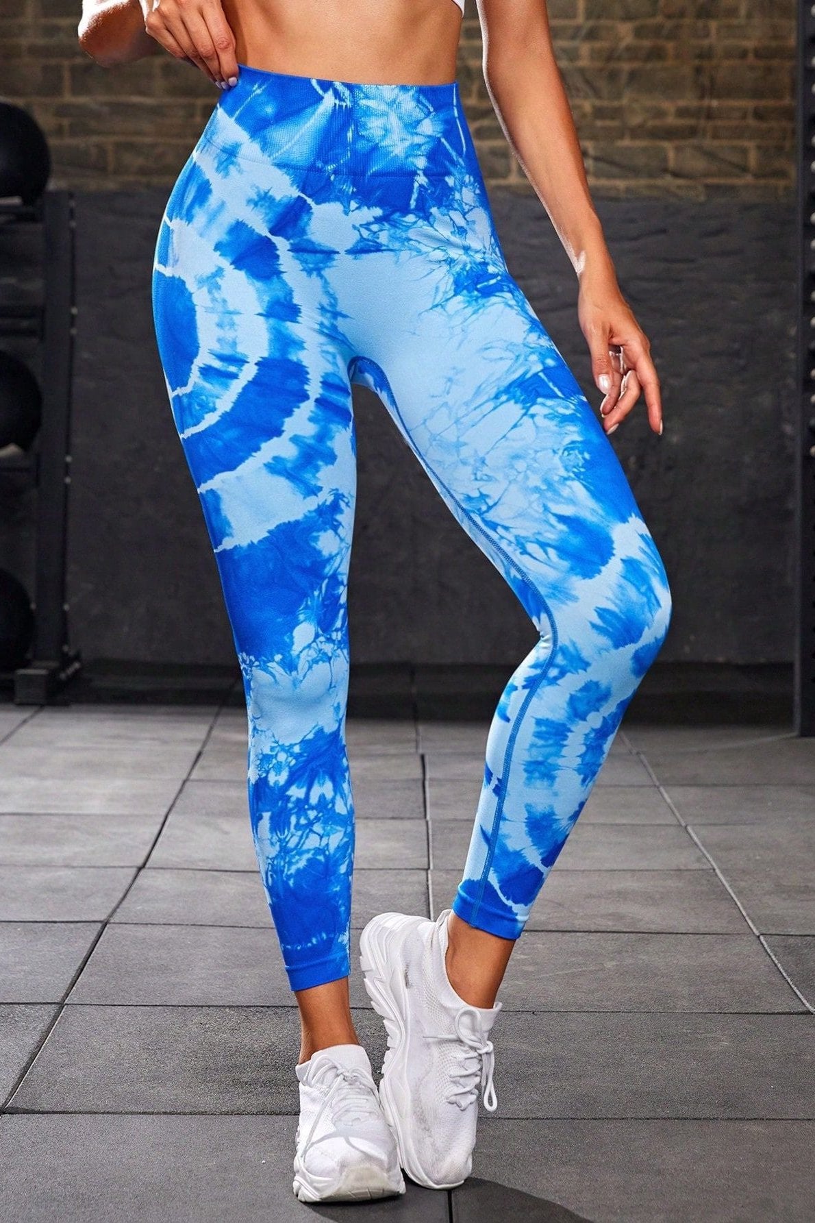 Seamless Tie Dye High Waist Yoga Pants