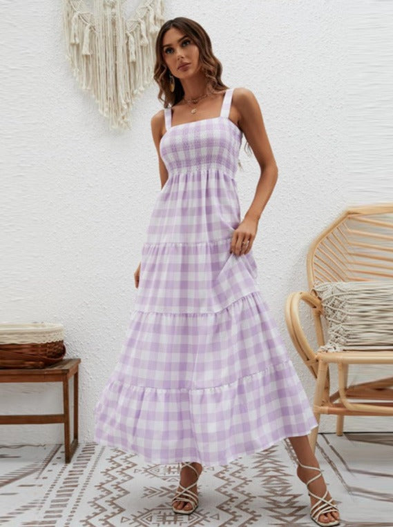 Plaid Summer Dress
