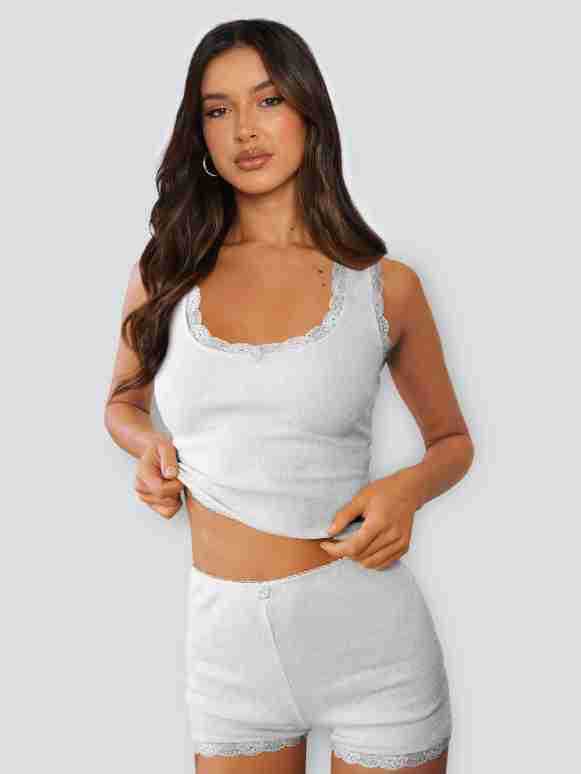 Two Piece Camisole and Shorts Set