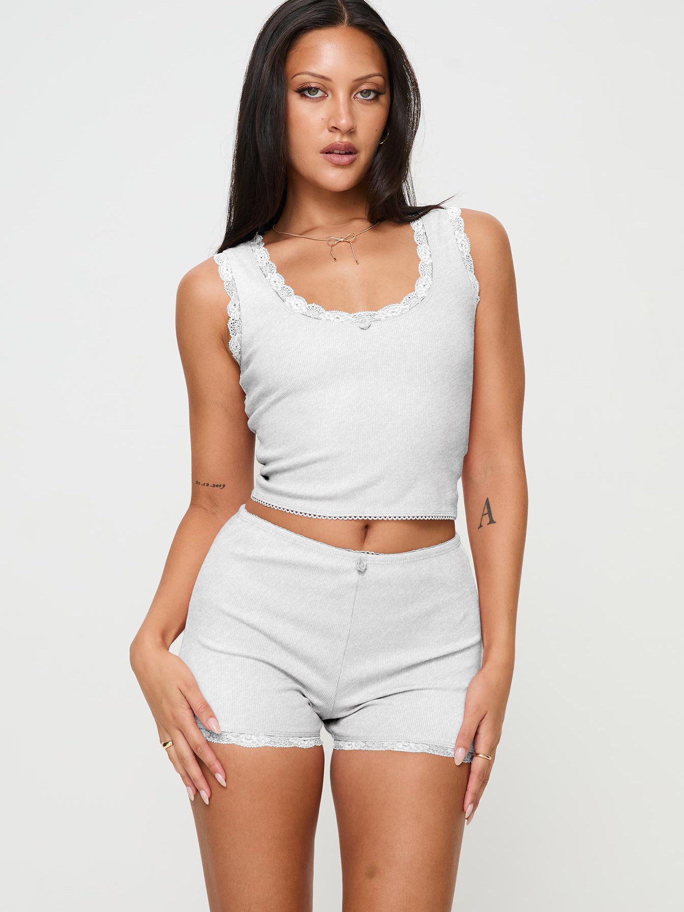 Two Piece Camisole and Shorts Set