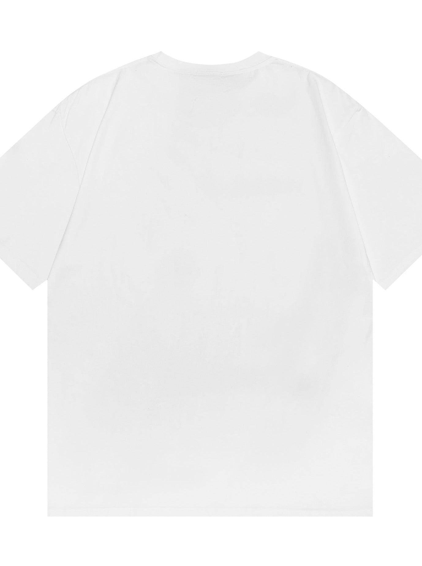 ACCENT 270g创意印花情侣短袖T恤男ins潮牌复古半袖体恤衫短t-shirt