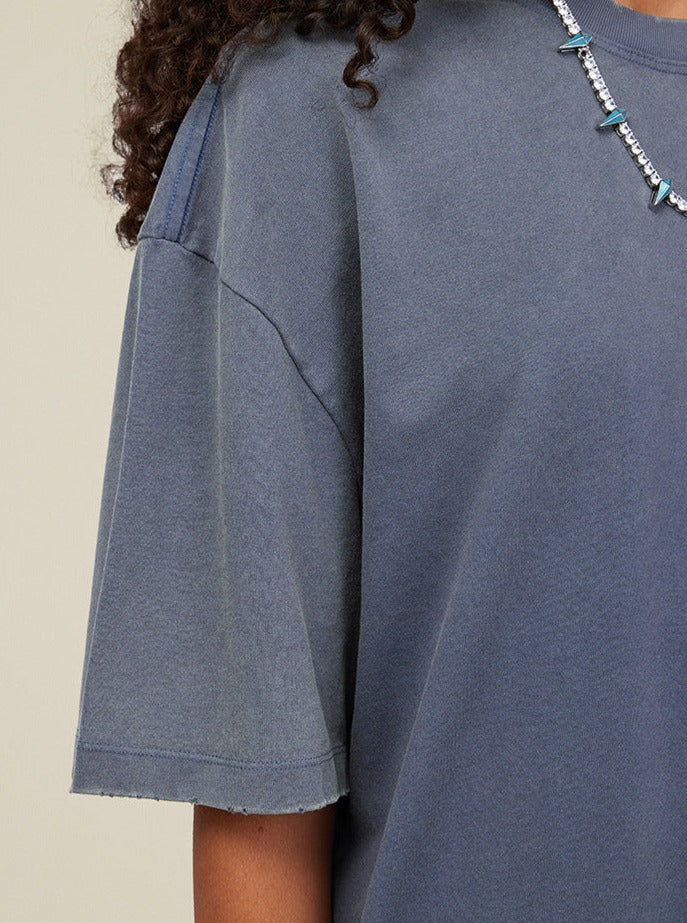 Fashionable Batik Gradient Short-Sleeved Shirt