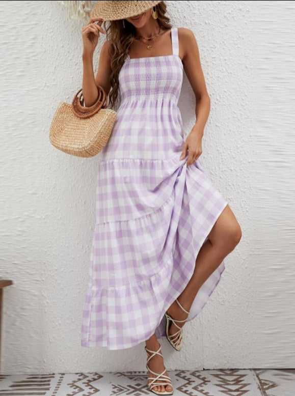 Plaid Summer Dress