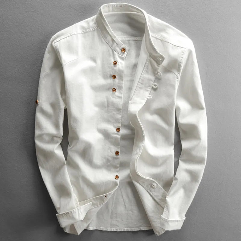 Japanese Style Long Sleeve Shirt