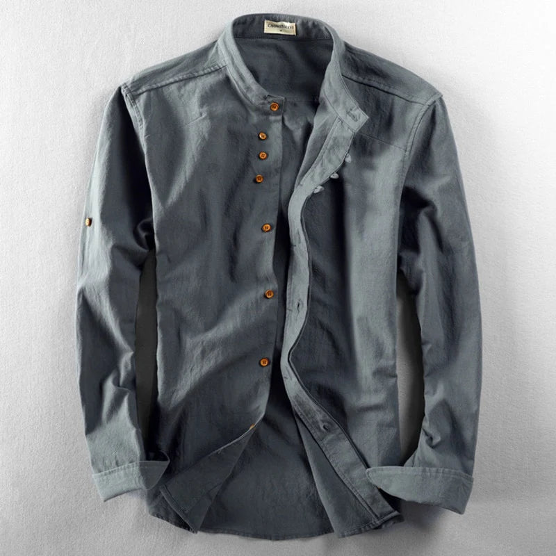 Japanese Style Long Sleeve Shirt