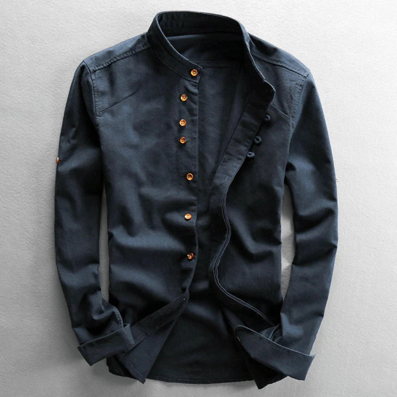 Japanese Style Long Sleeve Shirt