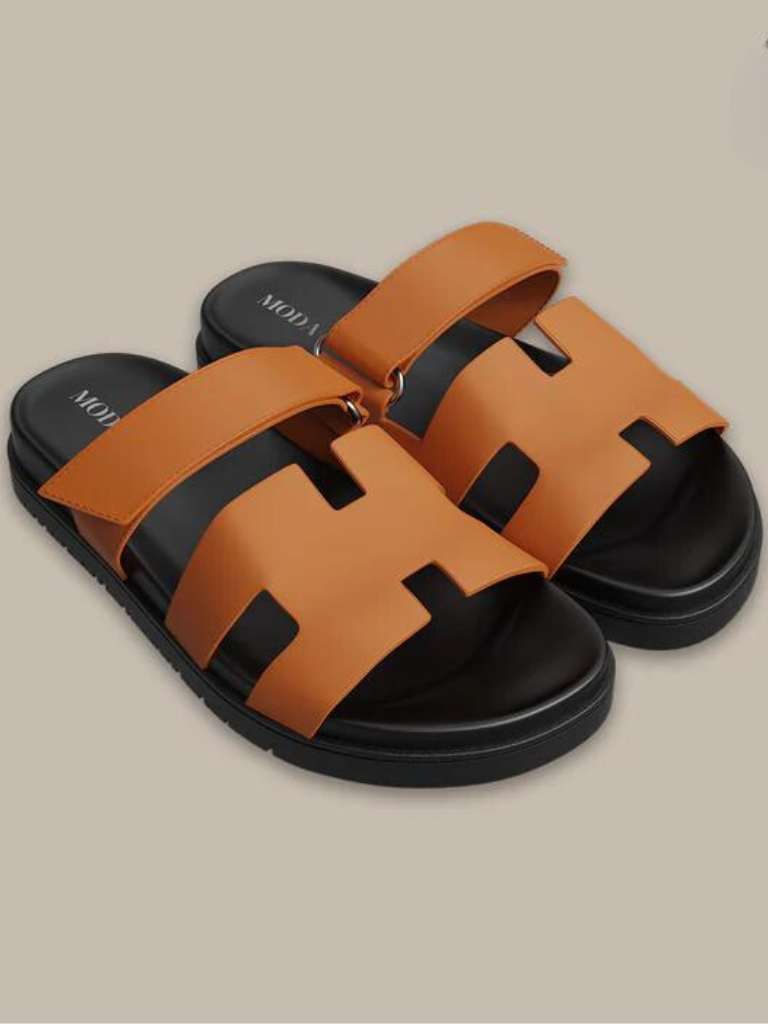 Premium Faux Leather Orthopedic Sandals