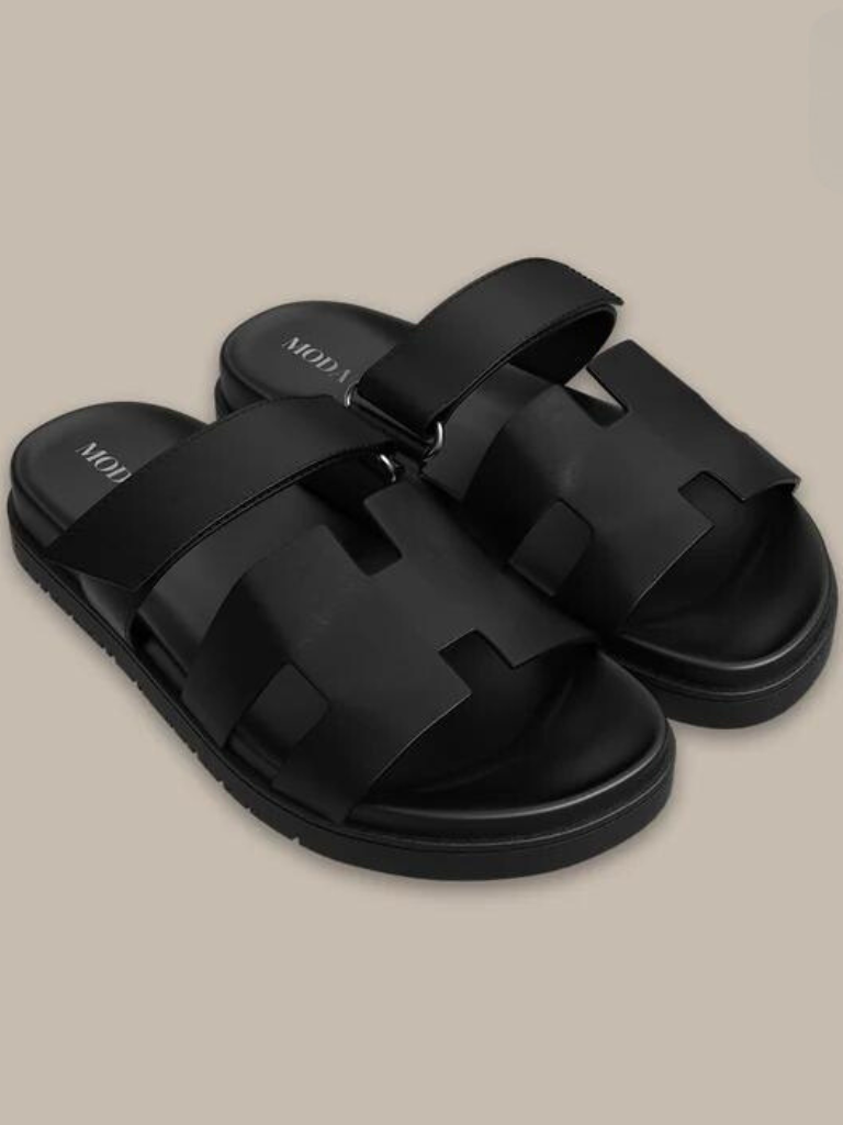 Premium Faux Leather Orthopedic Sandals