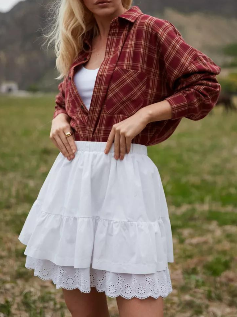 Retro Classic Long Sleeve Casual Checkered Shirt With Pocket