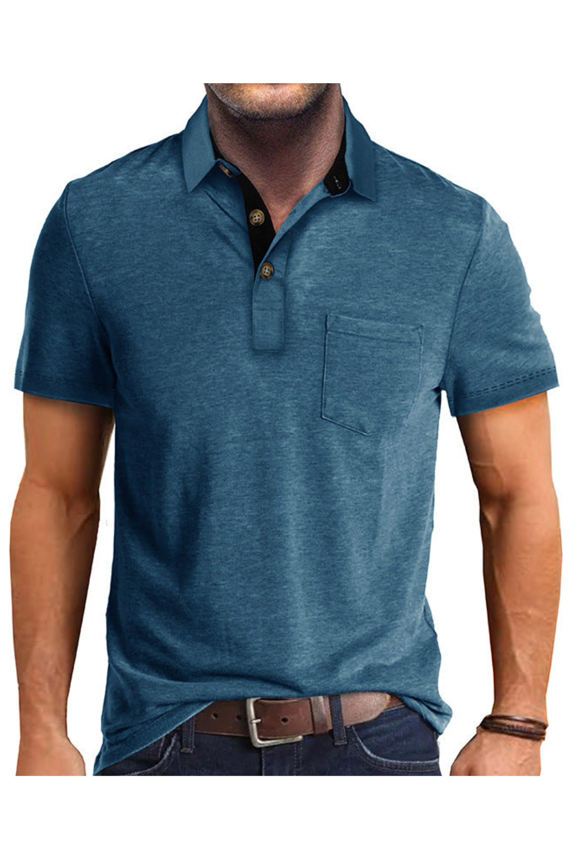 Plain Basin Polo Shirt