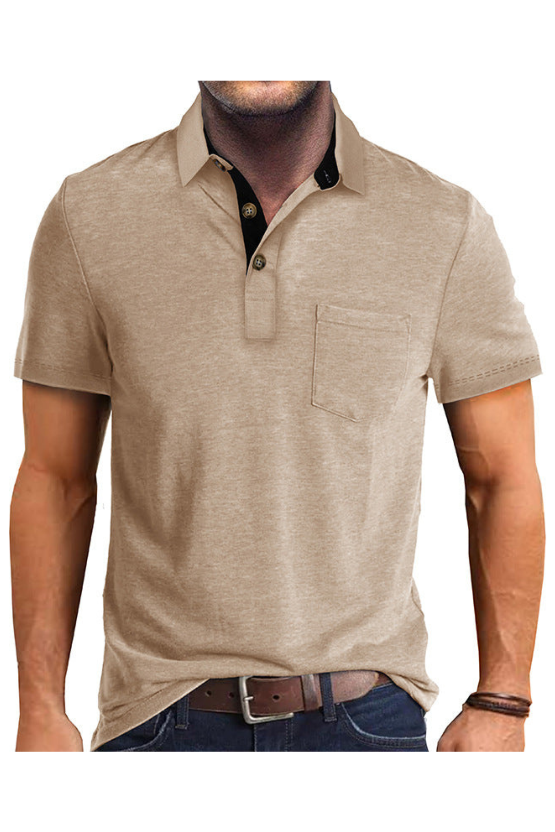 Plain Basin Polo Shirt