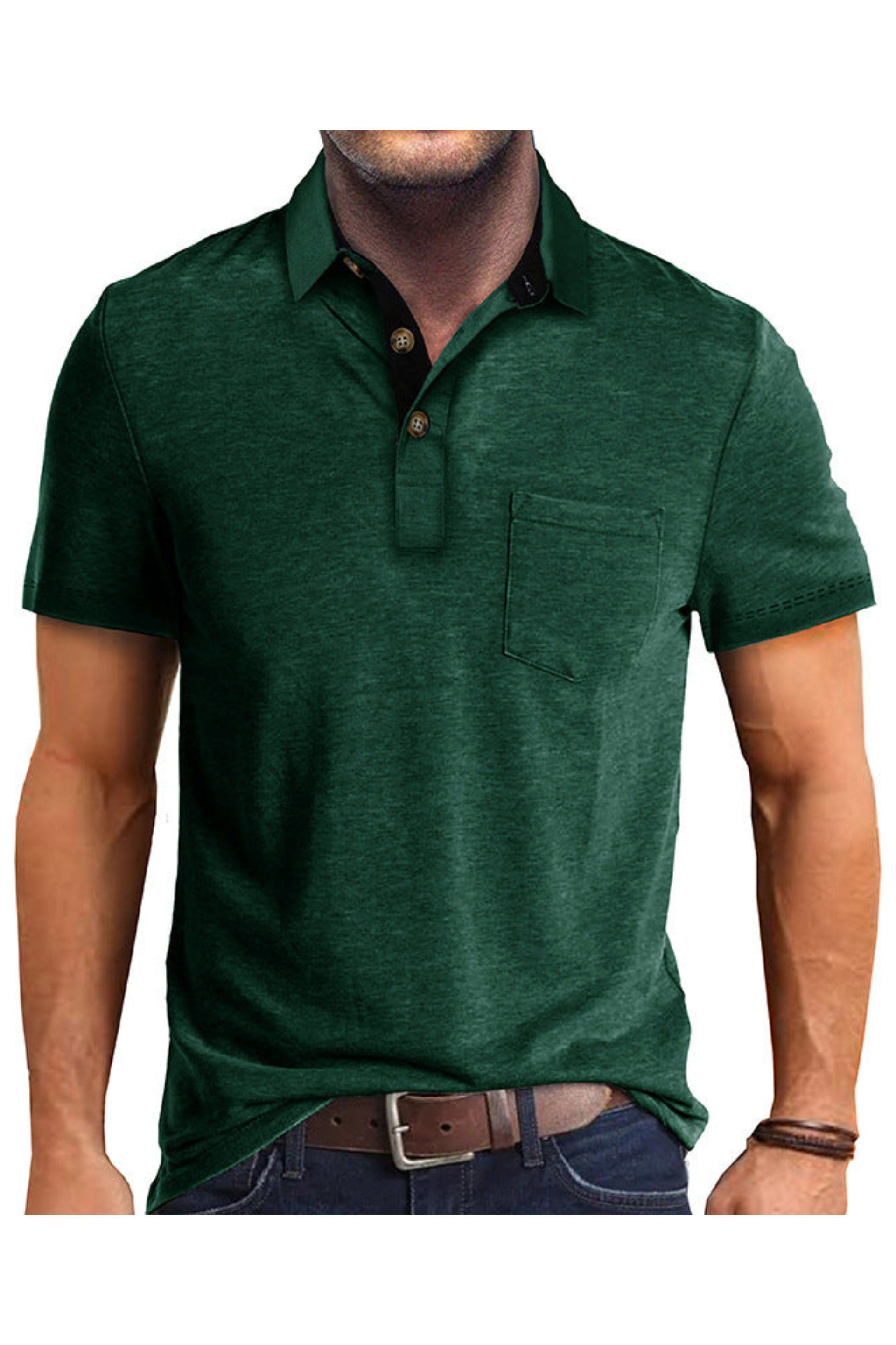 Plain Basin Polo Shirt