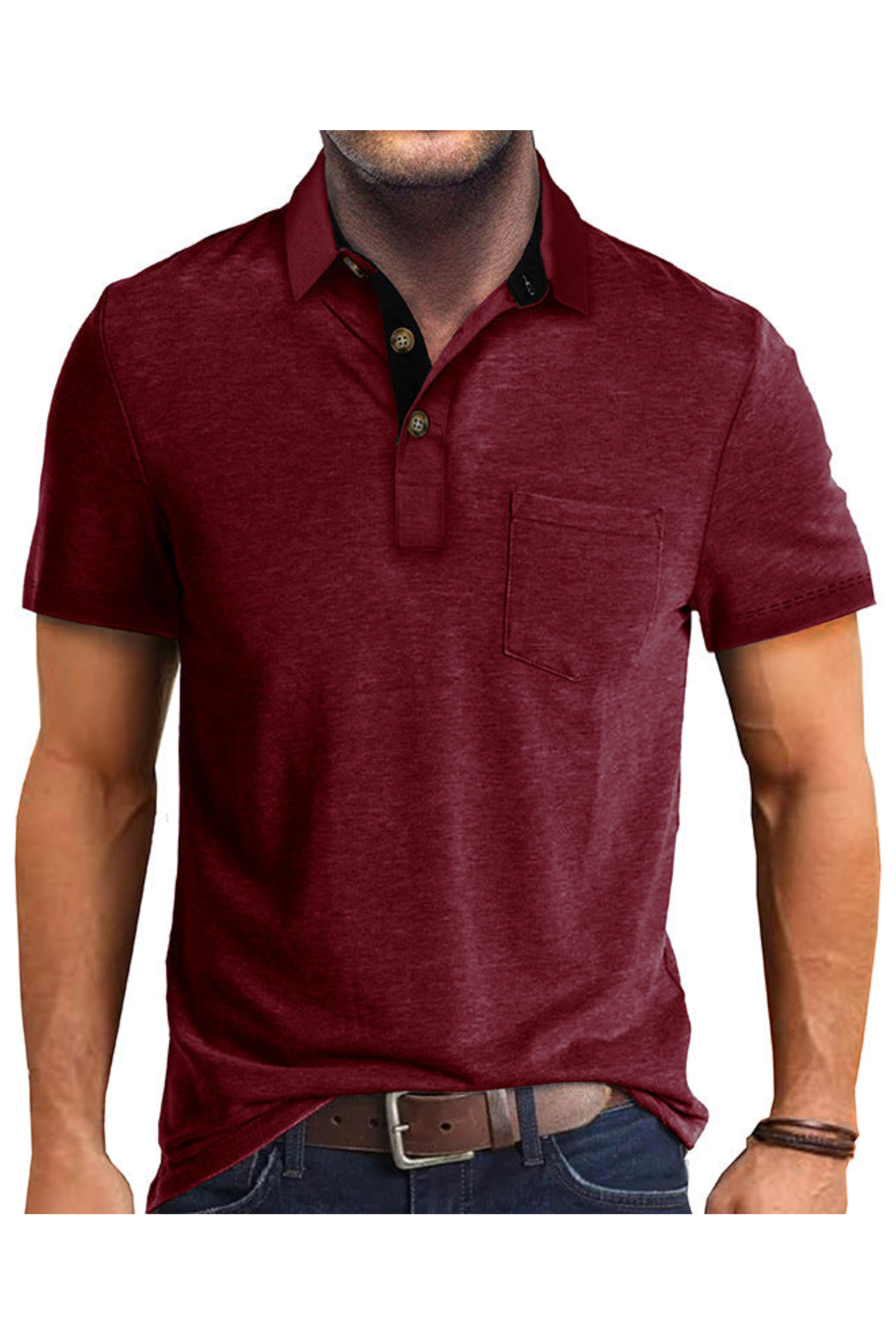 Plain Basin Polo Shirt