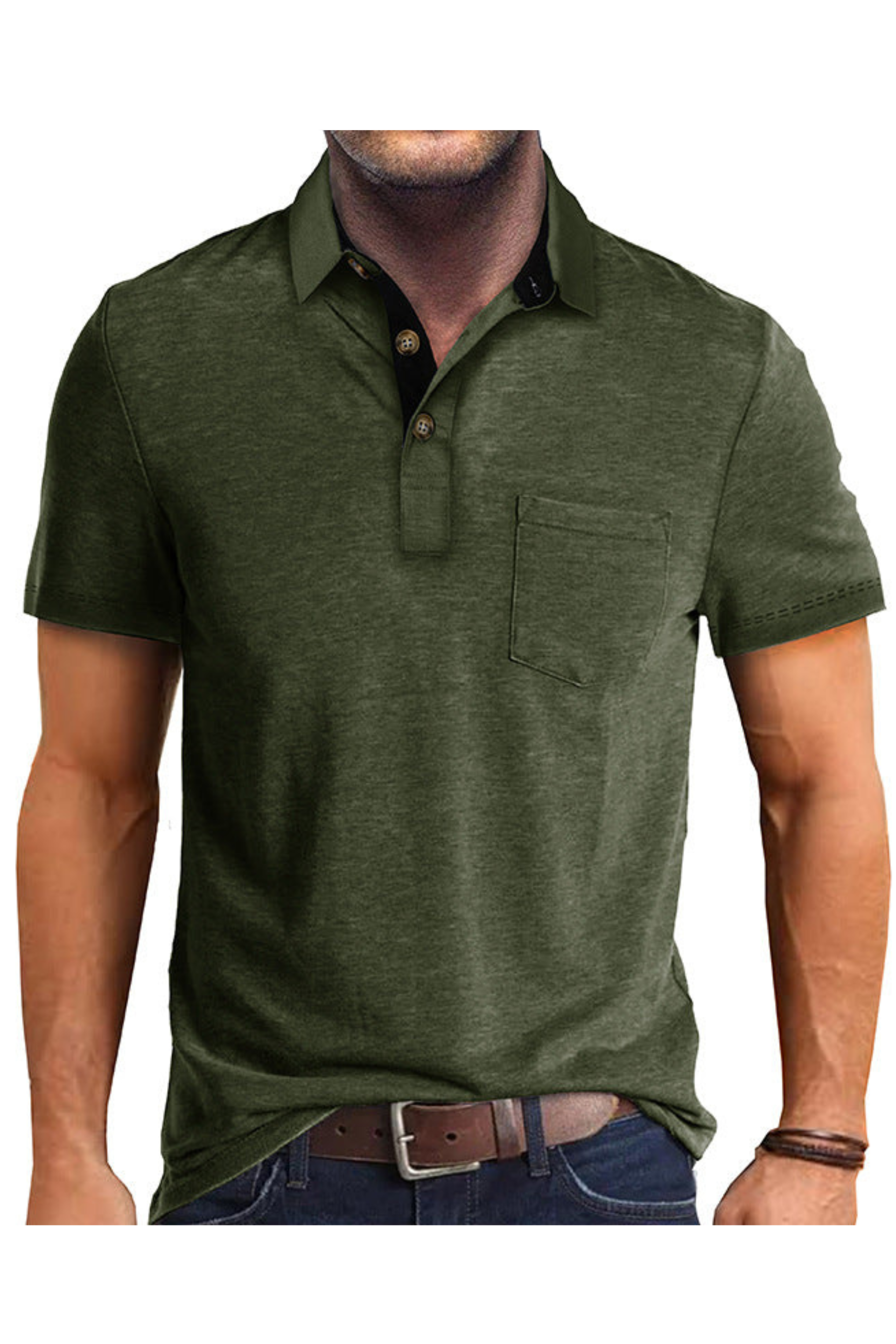 Plain Basin Polo Shirt