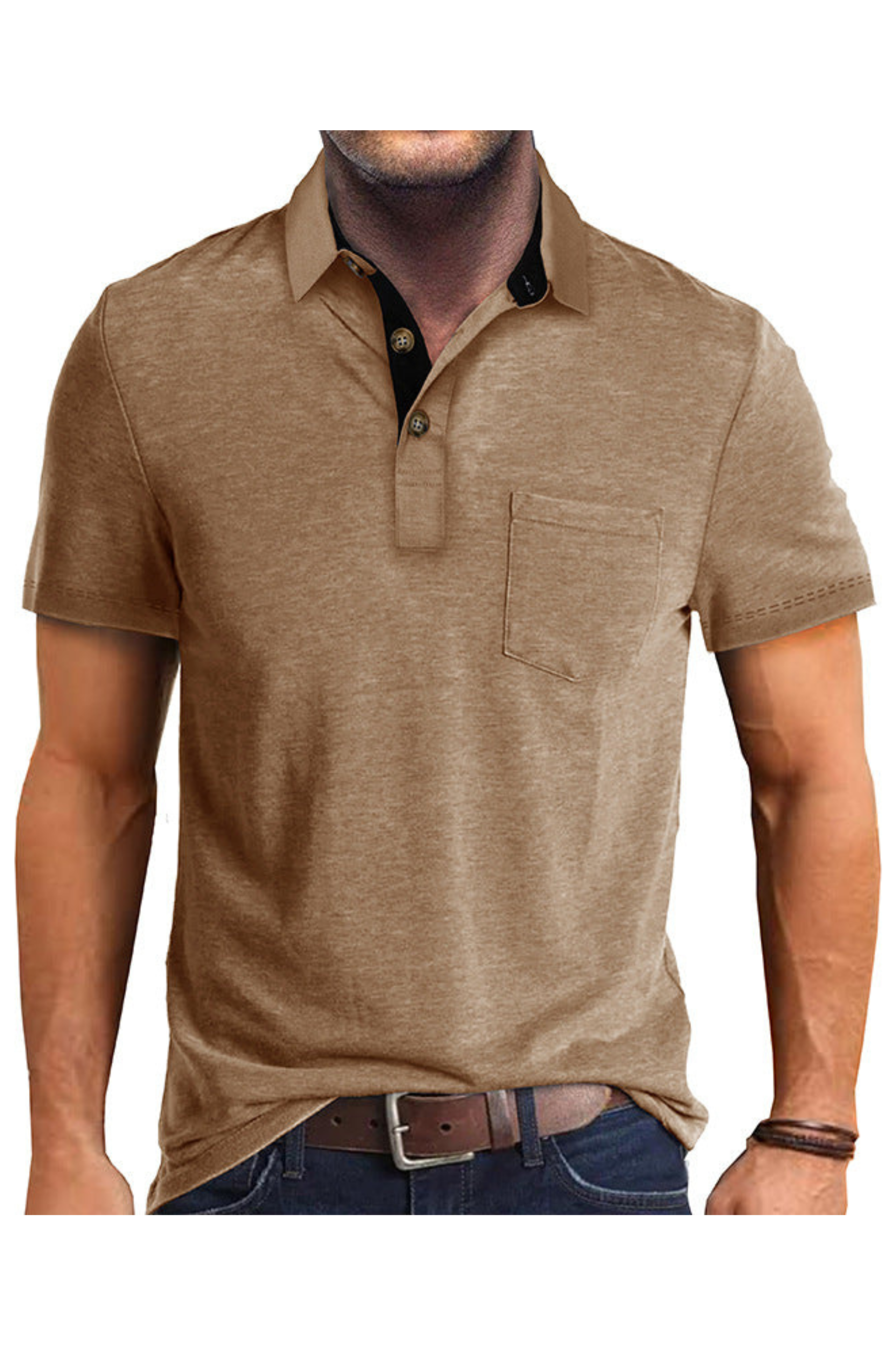 Plain Basin Polo Shirt