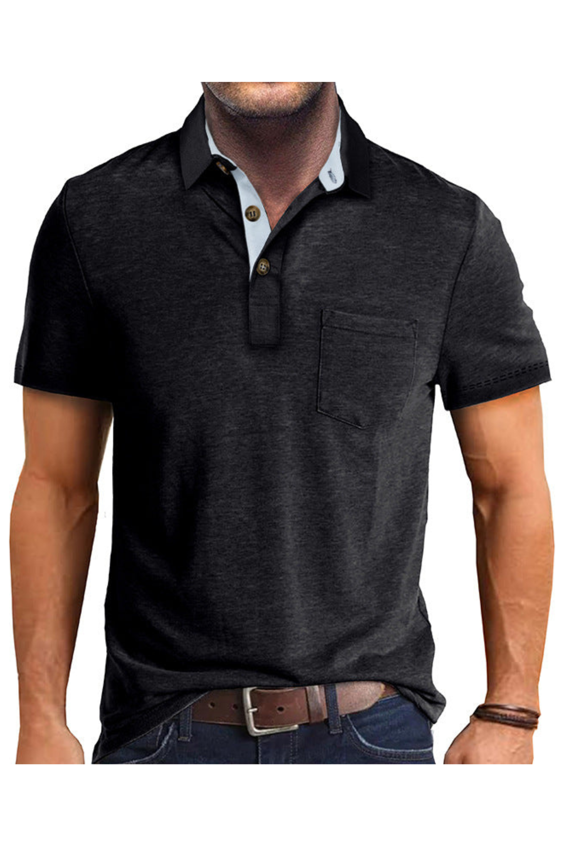 Plain Basin Polo Shirt