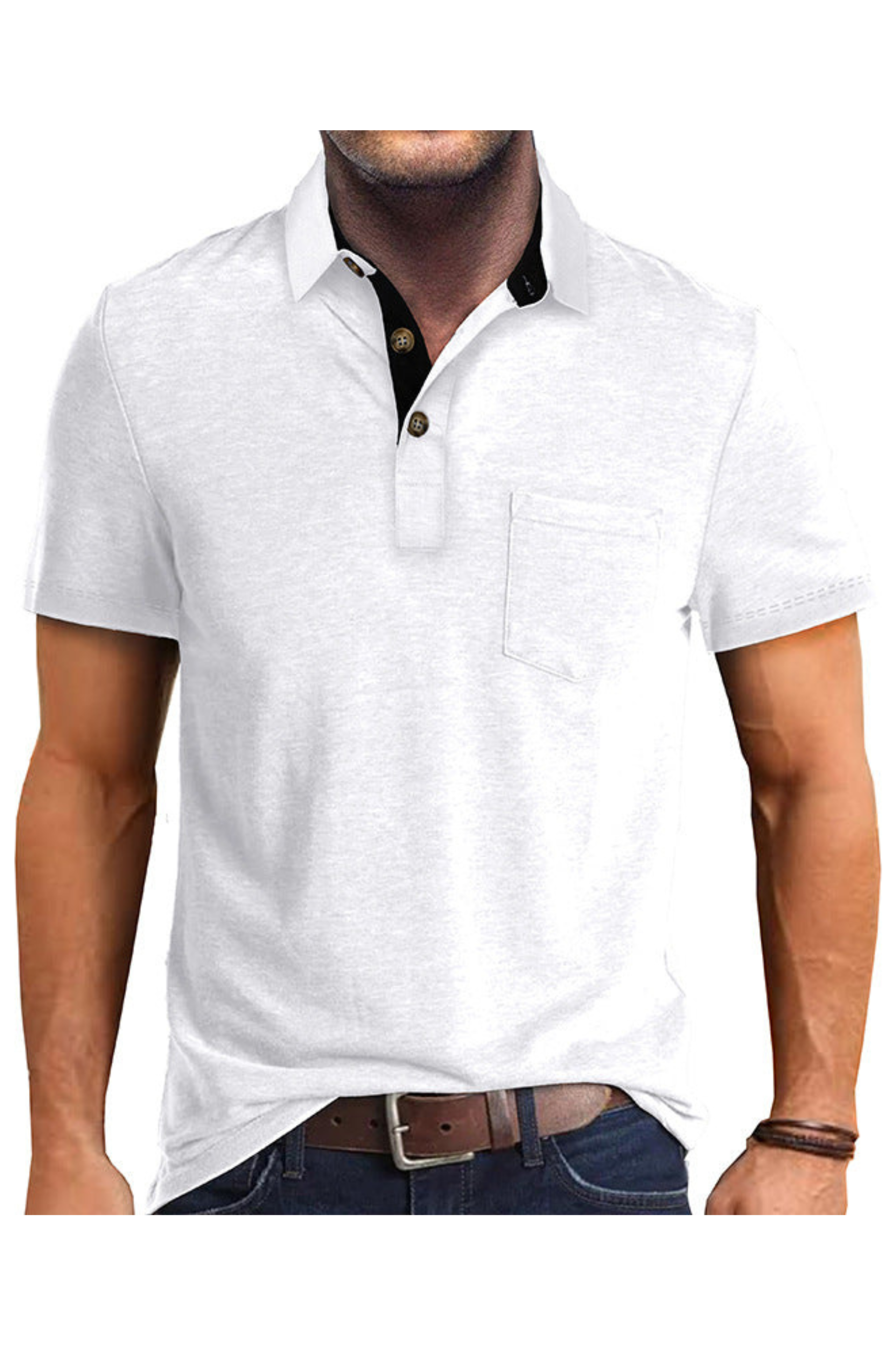 Plain Basin Polo Shirt