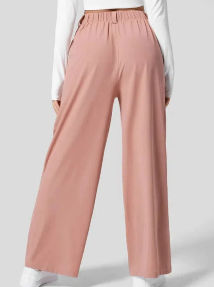 Klassiske strækbare lige bukser