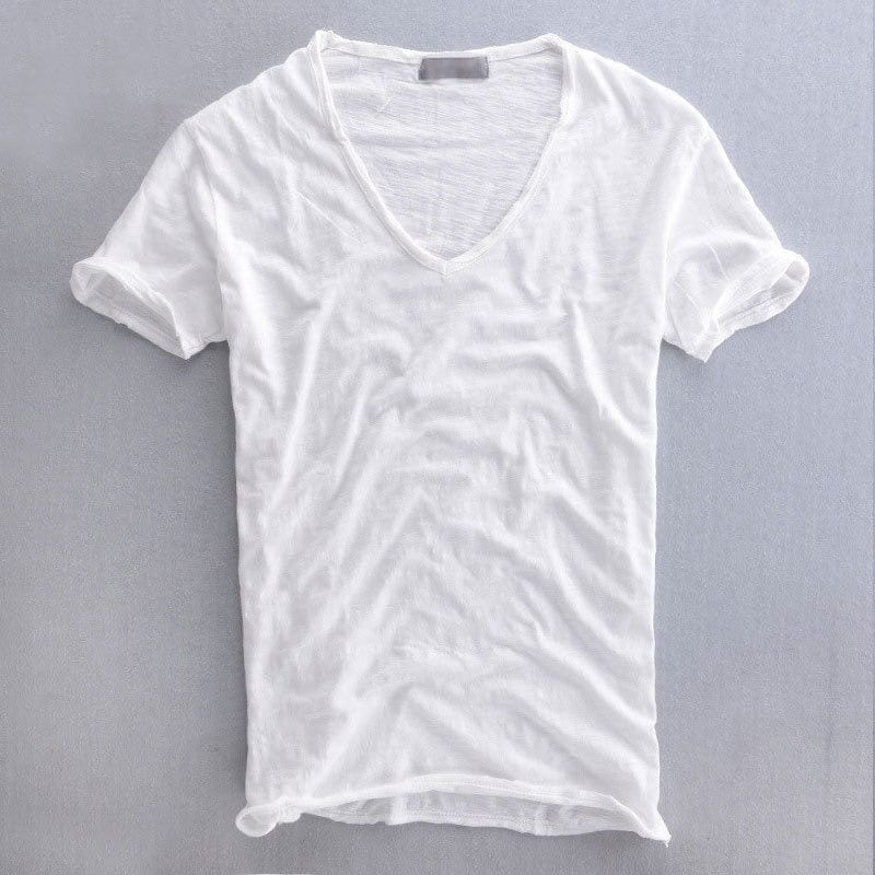 Plain Casual Cotton T-Shirt