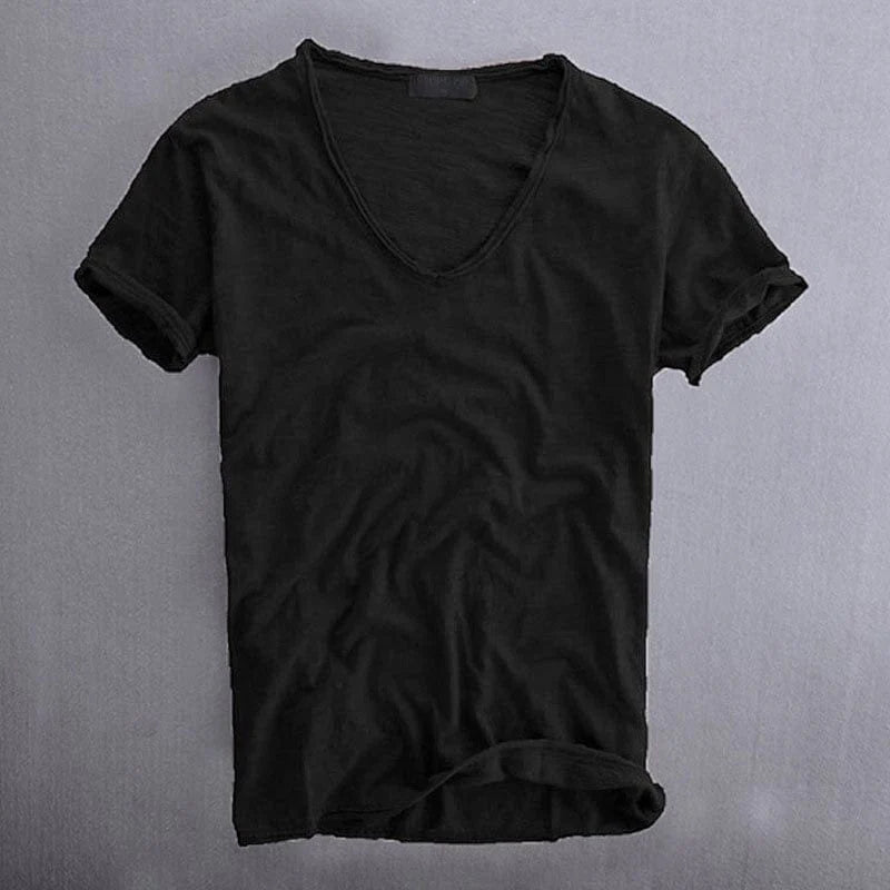 Plain Casual Cotton T-Shirt