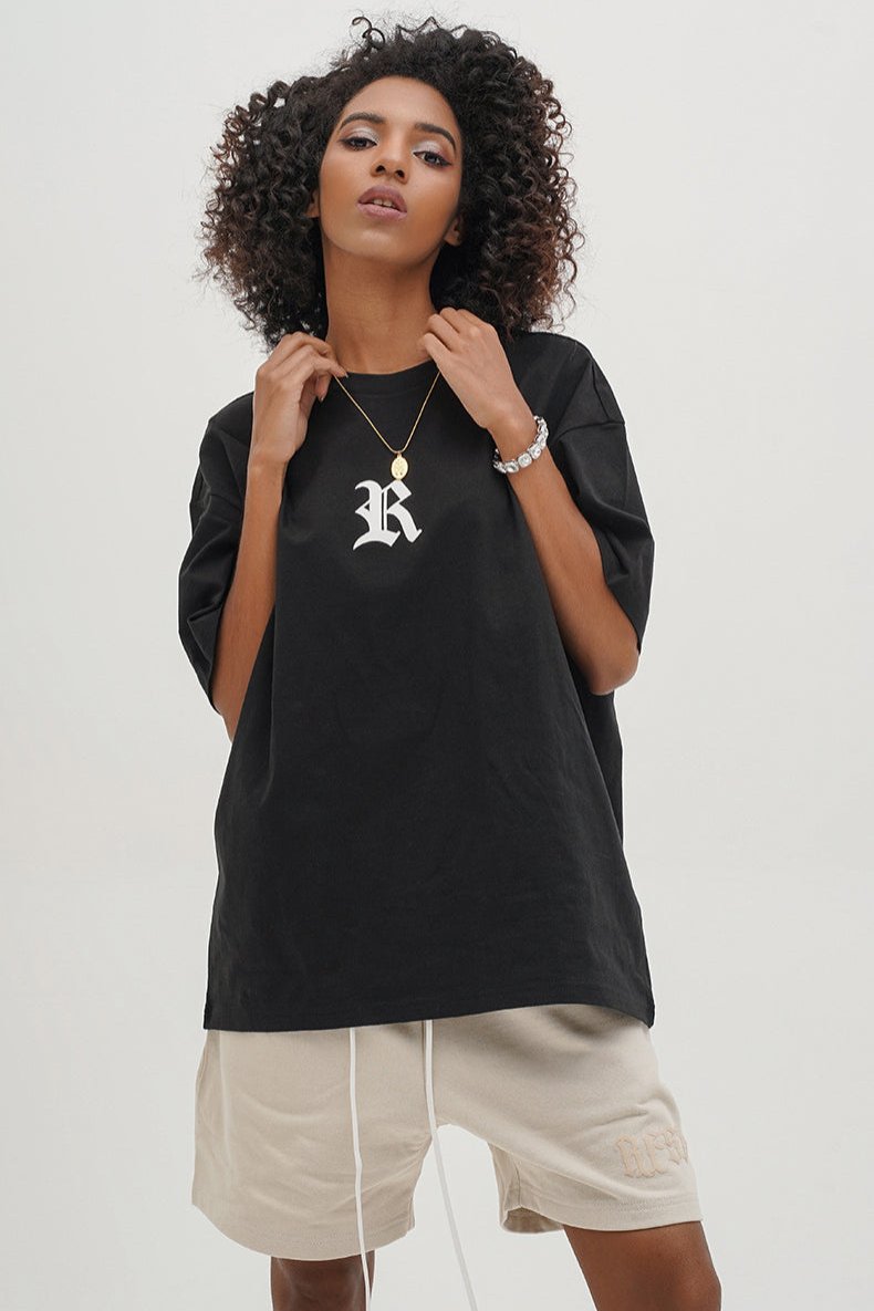 Graphic Printed Round Neck Loose T-Shirt