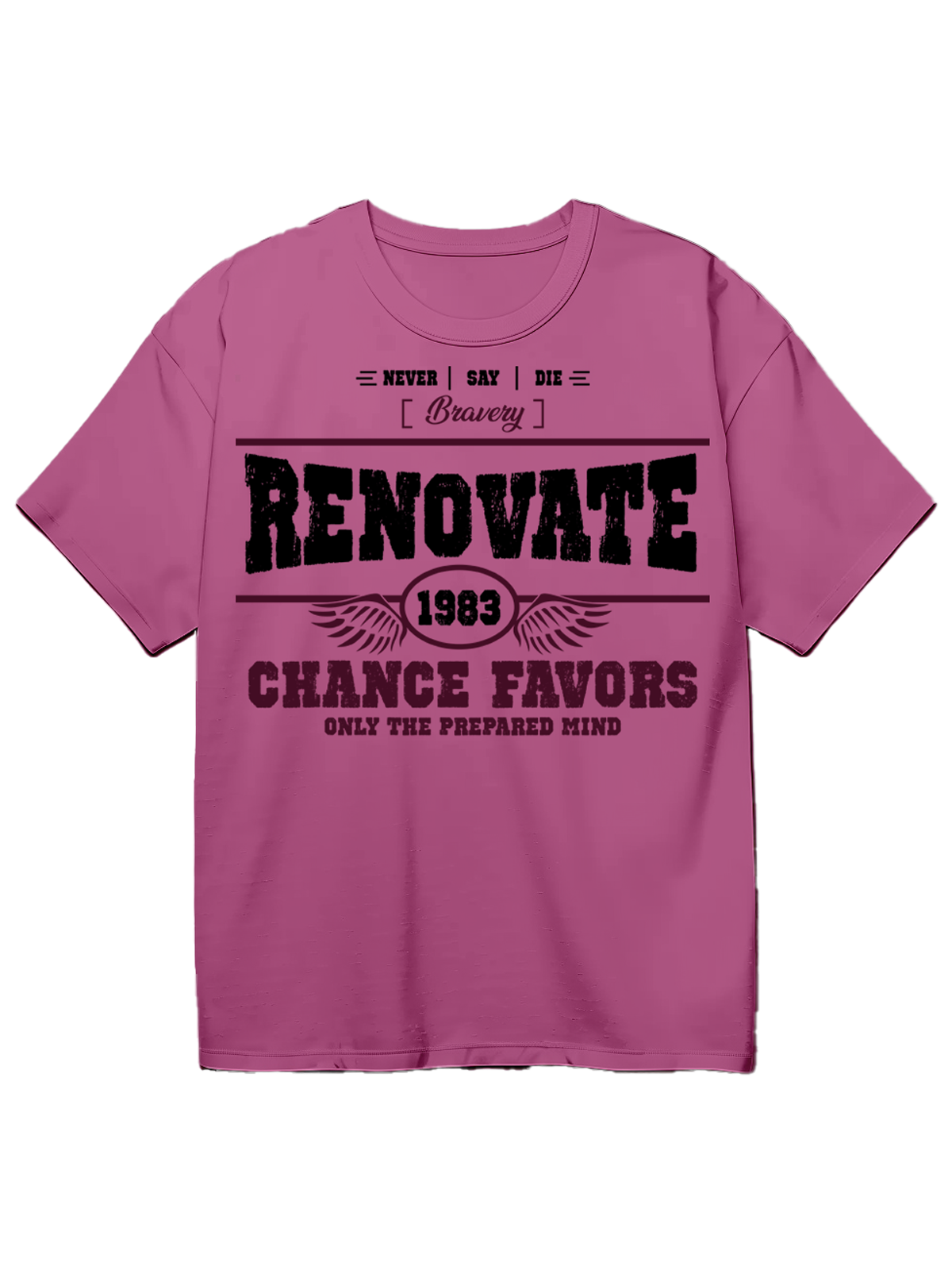 Pink Renovate Oversized T-Shirt
