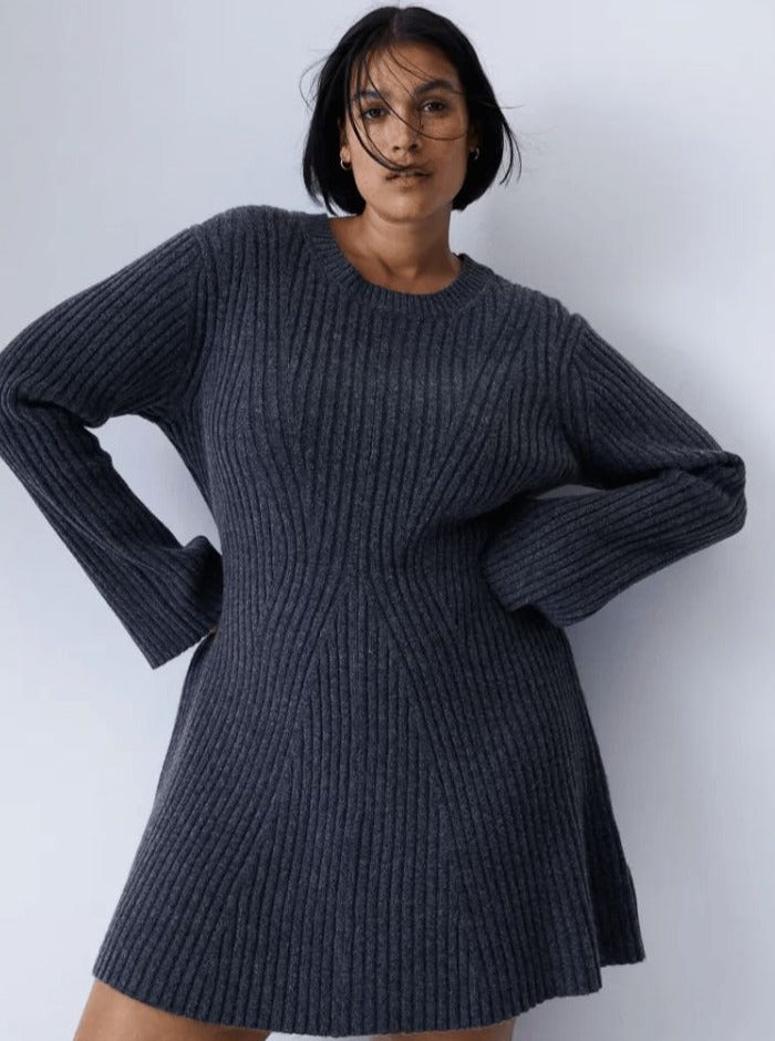 Casual Knitted Winter Dress
