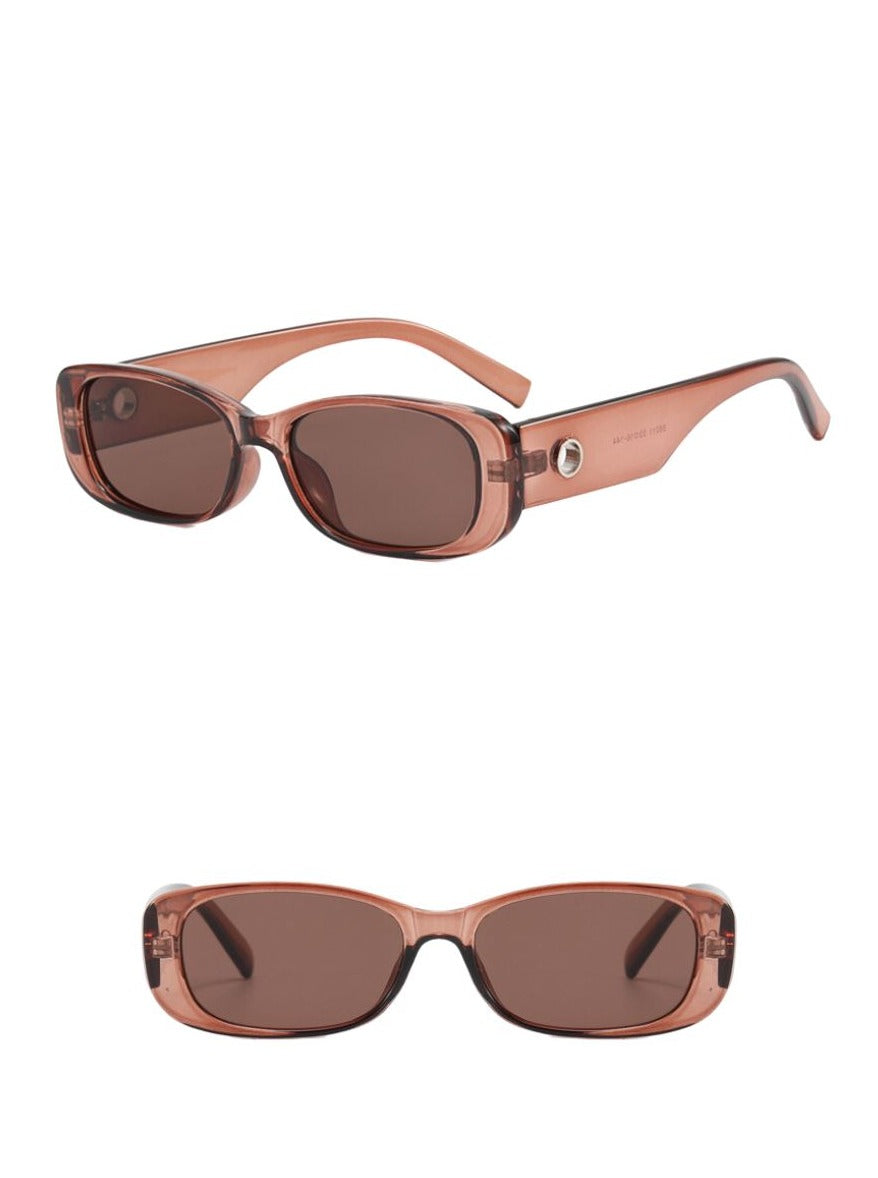 Elegant Retro Oval Sunglasses Pinchbox 