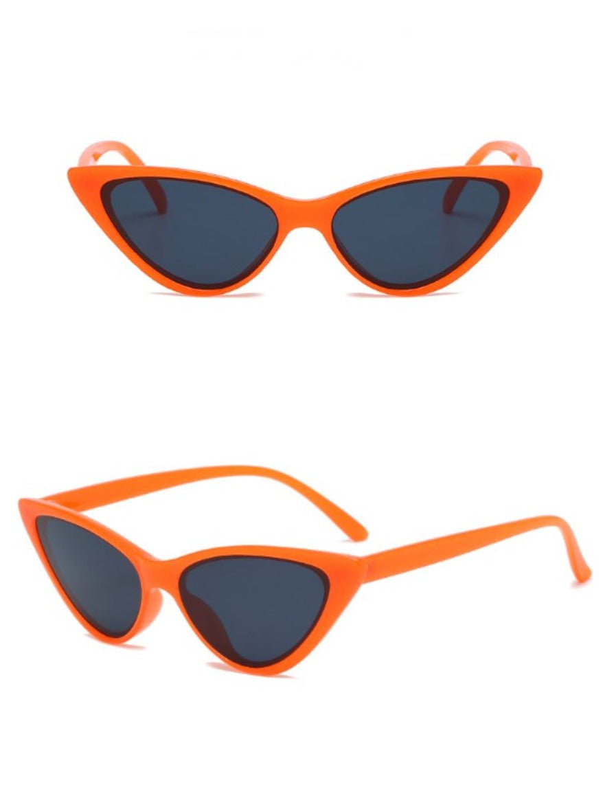 Retro Chick Sunglasses Women Pinchbox Orange 