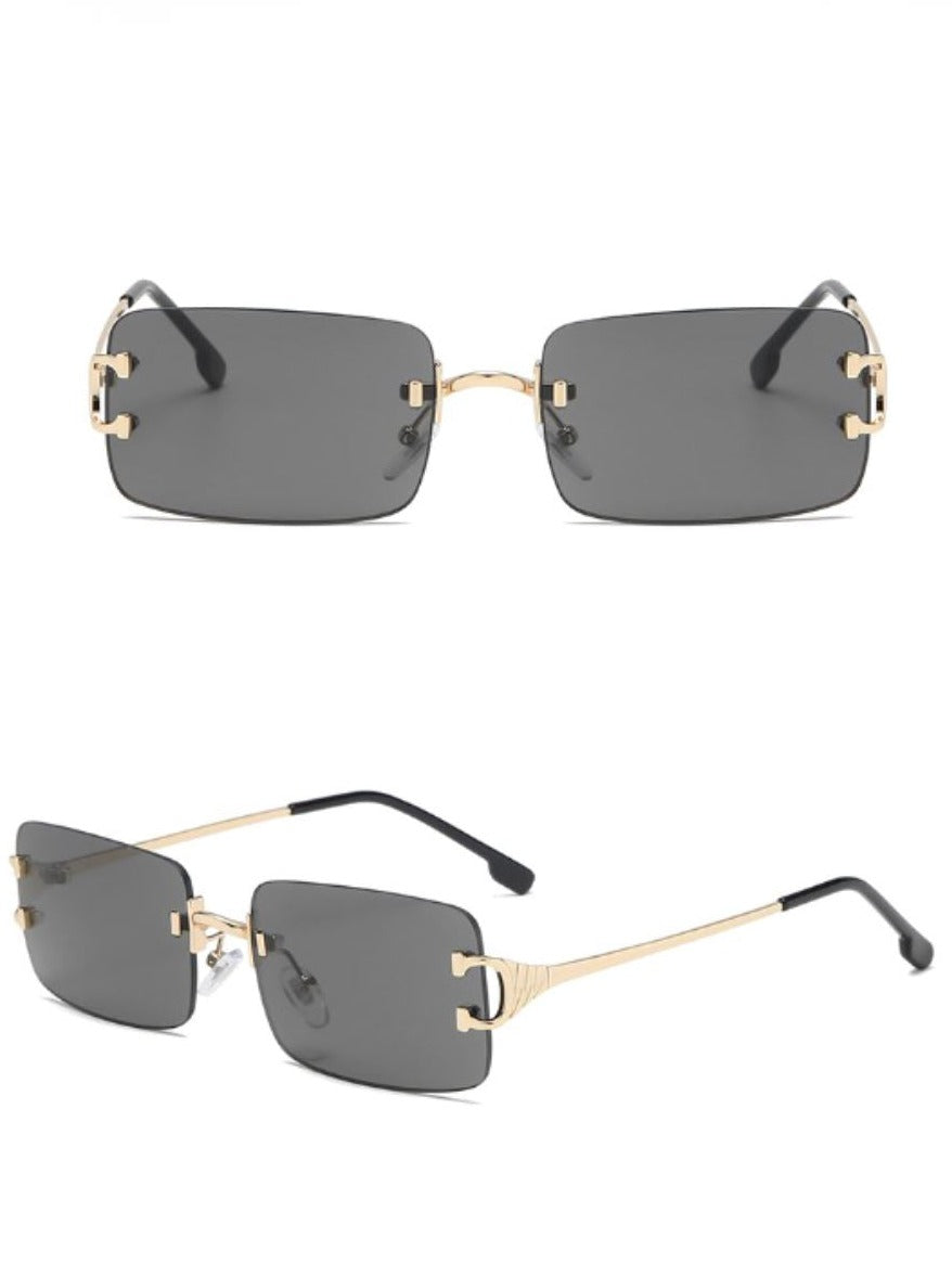 Radiant Rimless Sunglasses Pinchbox 